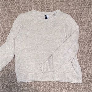 H & M Beige Sweater